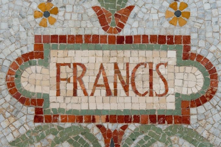Francis mosaic